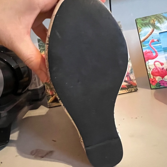 Jeffrey Campbell Handmade Leather Map Platform Wedges - Picture 6 of 6